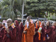 Myanmar: Tu sĩ biểu tình yêu cầu Chính phủ thông qua dự thảo mới về Luật Liên Tôn